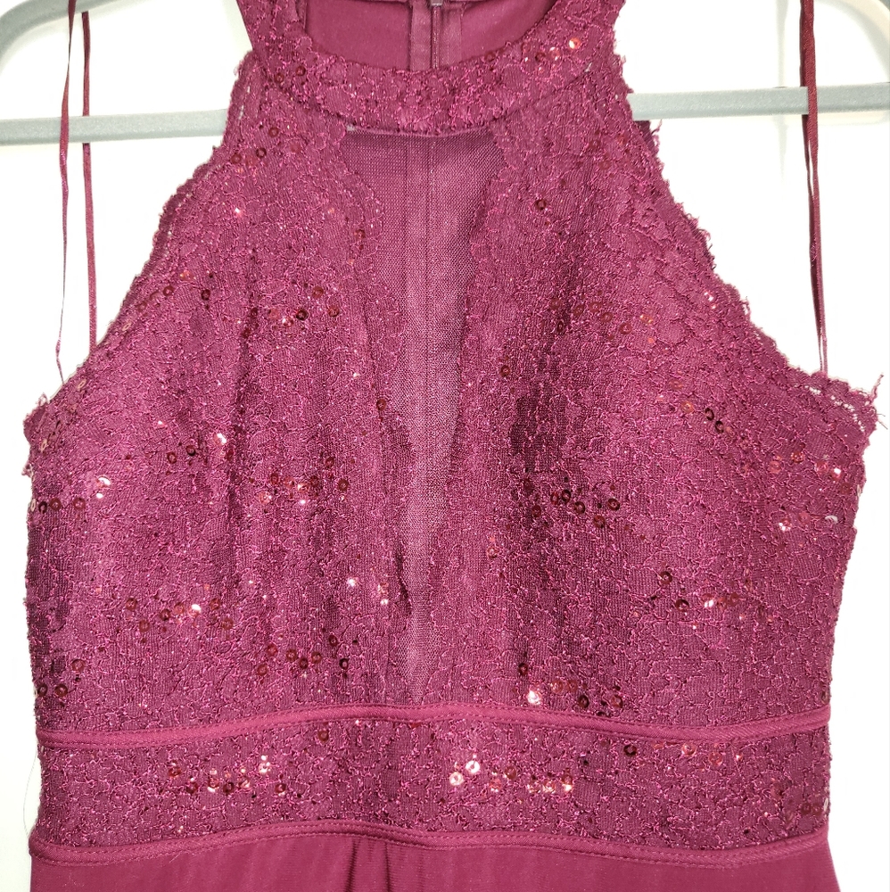 Red Sequin Mini Dress Size 7/8